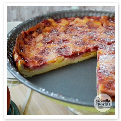 CLAFOUTIS DE MANGO Y FRESAS / STRAWBERRY AND MANGO CLAFOUTIS