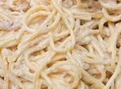 Espaguetis salsa nueces lactosa gluten