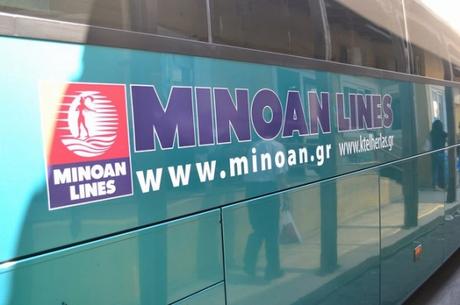 Los buses cretenses de las Minoan Lines (KTEL)