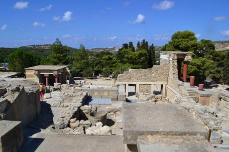 Estado actual de las ruinas del Palacio de Knossos