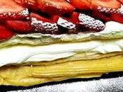 Tarta hojaldre fresas