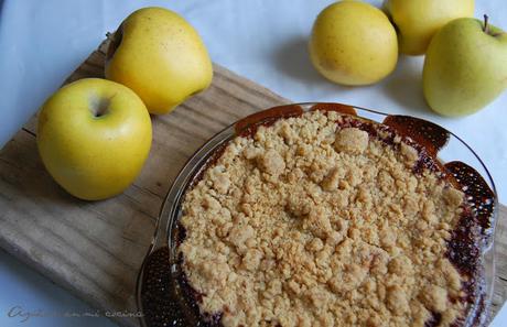 Crumble de manzanas tradicional… #Asaltablog