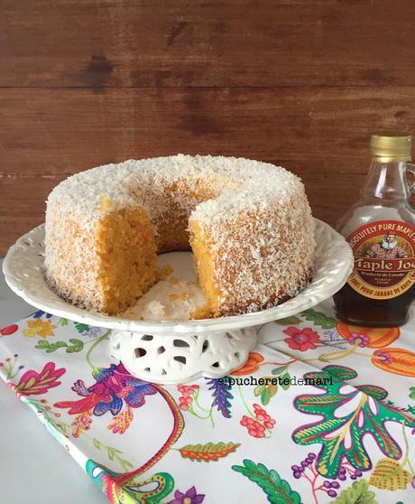 BIZCOCHO DE ZANAHORIA Y COCO