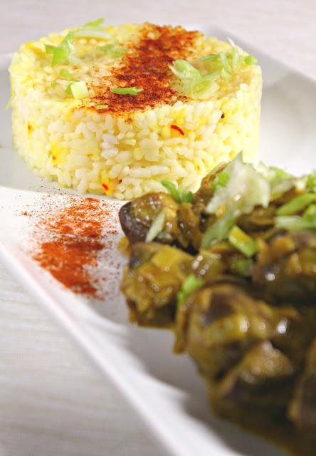 Curry de chanpiñones