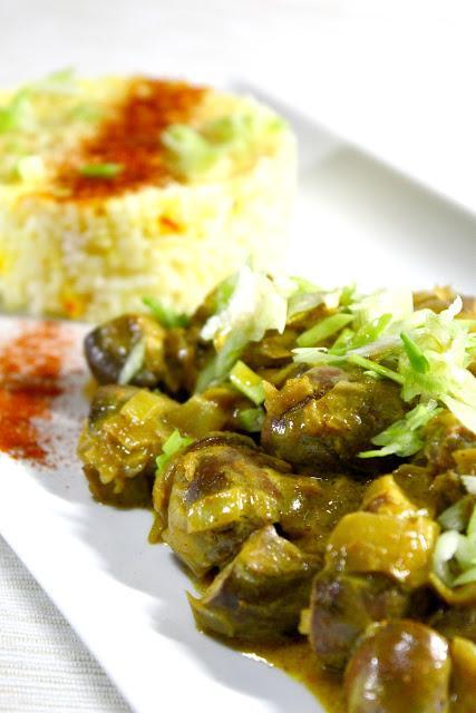 Curry de chanpiñones