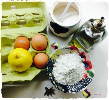 Rosquillas caseras Ingredientes