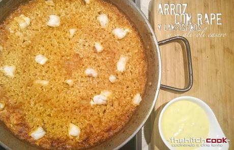 ARROZ CON RAPE Y LANGOSTINOS Y SU ALI-OLI CASERO (Lawrence de Arabia)