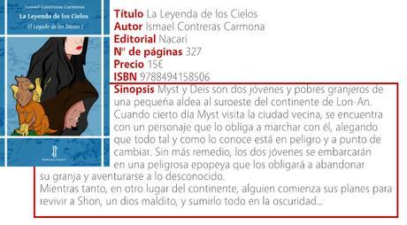 Reseña - La leyenda de los cielos + Entrevista con el autor Reseña - La leyenda de los cielos + Entrevista con el autor
