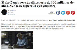 Xtreme facepalm: el huevo de 300 Ma