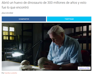 Xtreme facepalm: el huevo de 300 Ma