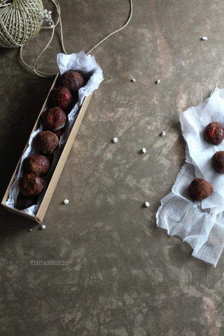 trufas de chocolate y menta #retoalfabetodulce