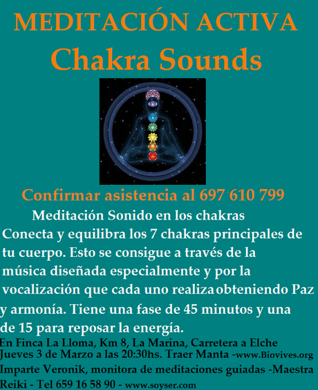 Meditación Sonido en los Chakras