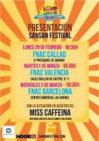 Sansan Festival 2016, presentaciones Fnac
