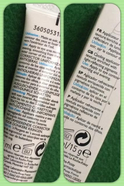 CONTORNO DE OJOS: Pigmentclar de La Roche-Posay