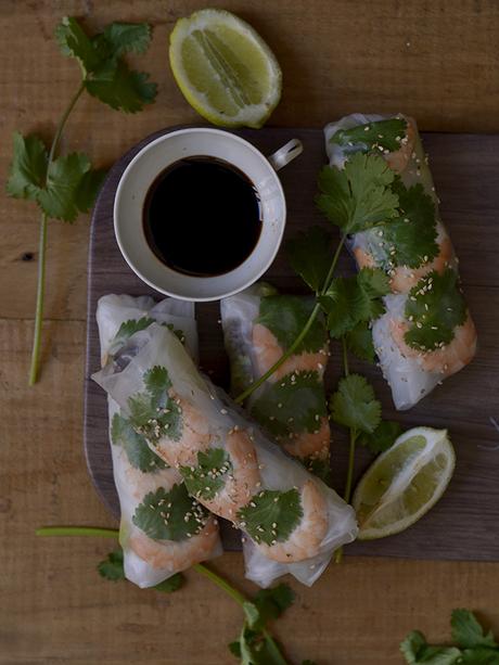 ROLLITOS VIETNAMITAS FRESCOS