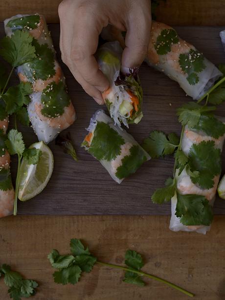 ROLLITOS VIETNAMITAS FRESCOS