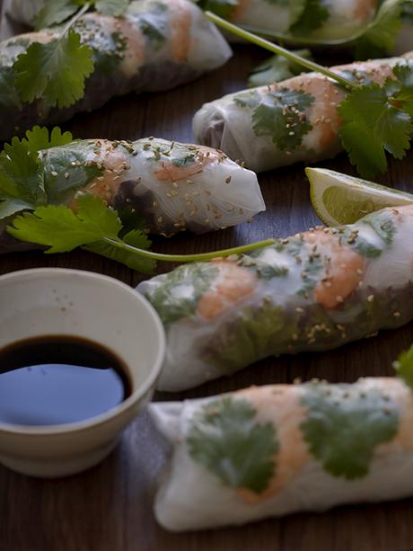 ROLLITOS VIETNAMITAS FRESCOS