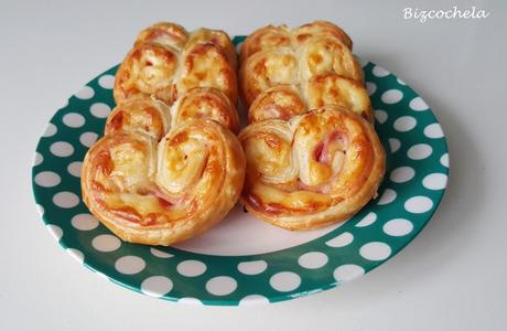 PALMERAS DE JAMÓN Y QUESO