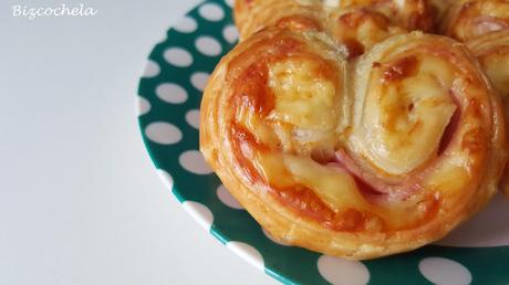 PALMERAS DE JAMÓN Y QUESO
