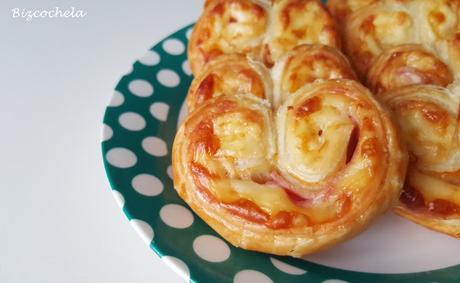 PALMERAS DE JAMÓN Y QUESO