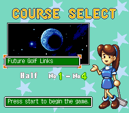 Disponible traducción para BS Golf Daisuki! - Out of Bounds Club de Super Nintendo