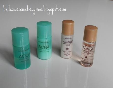  Super Aqua Max de Nature republic y Darling Repairing de Etude House