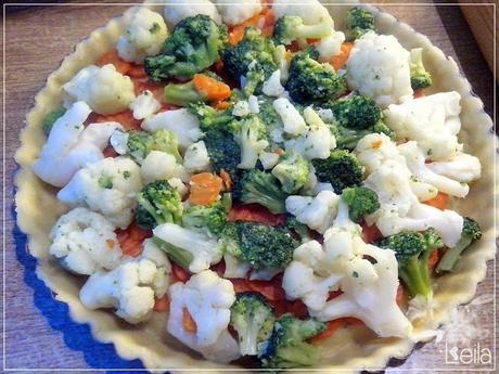 Juego de blogueros 2.0: Quiche de coliflor y brocoli