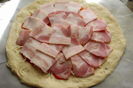 Calzone de bacon olla GM