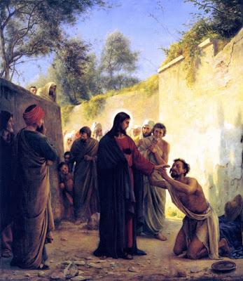 Jesús cura a un hombre ciego (Marcos 10, 46-52)