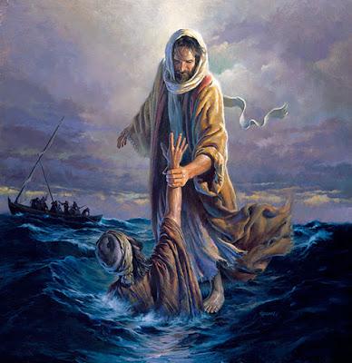 Jesús camina sobre el mar (Mat. 14, 22-32)