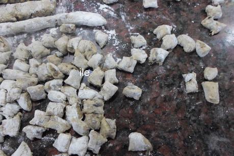 Ñoquis de champiñons