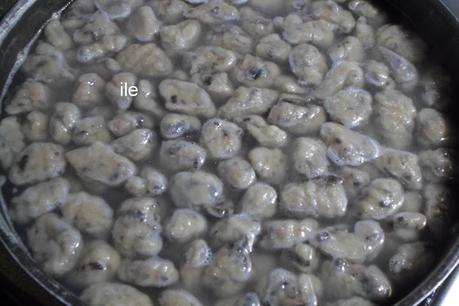 Ñoquis de champiñons