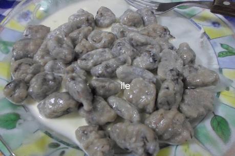 Ñoquis de champiñons