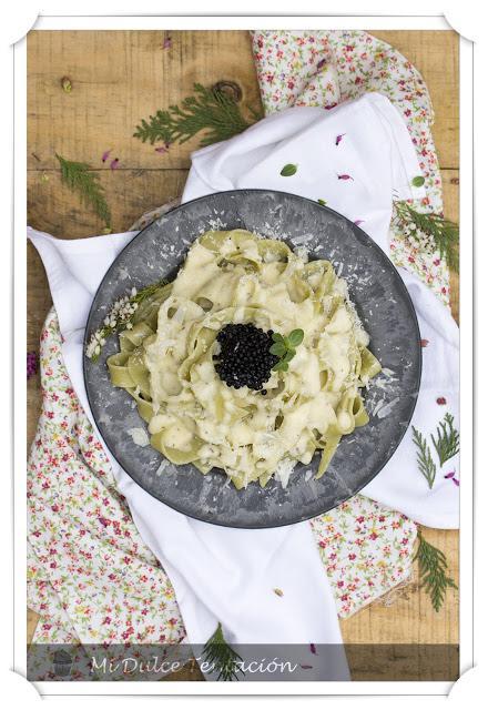 Tagliatelle de Espinacas al Vodka