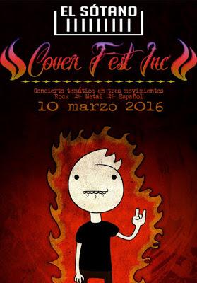 Cover Fest Inc: Concierto Temático en Tres Movimientos (10.Marzo.2016, Madrid)