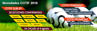 El Torneo COTIF 2016 da un salto importante