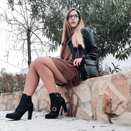 FRINGED DRESS FRINGED DRESS