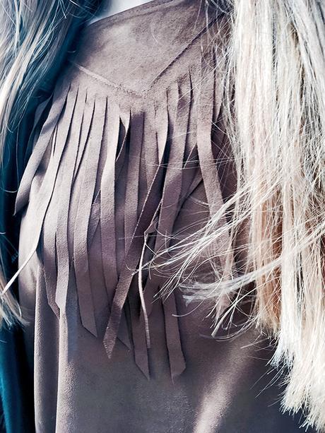 FRINGED DRESS FRINGED DRESS