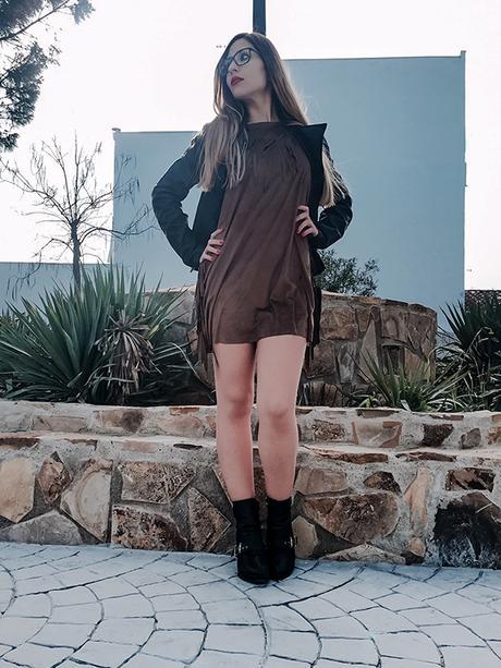 FRINGED DRESS FRINGED DRESS