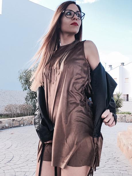 FRINGED DRESS FRINGED DRESS