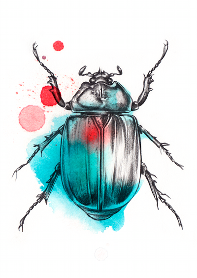 Ilustraciones oníricas desde Noruega.