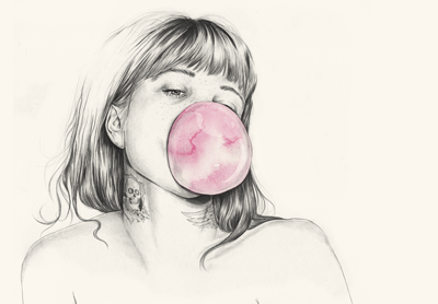 Ilustraciones oníricas desde Noruega.