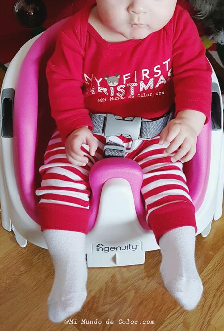 mi bebe en una silla ingenuity bright starts