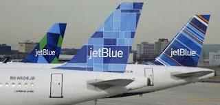 JetBlue nunció incremento de 101% en sus ingresos operativos