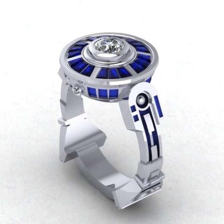 Anillos de compromiso inspirado en Star Wars - Foto: www.noticias.terra.com.mx