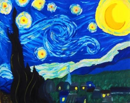 Taller de pintura al óleo ( obra del pintor Vincent Van Gogh )