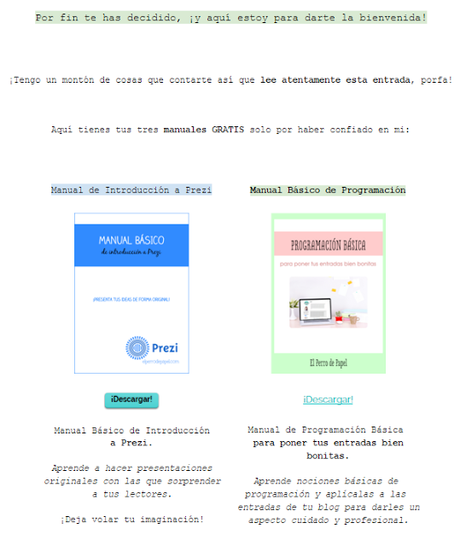 Nuevo servicio de Diseño de Newsletter para Blogger