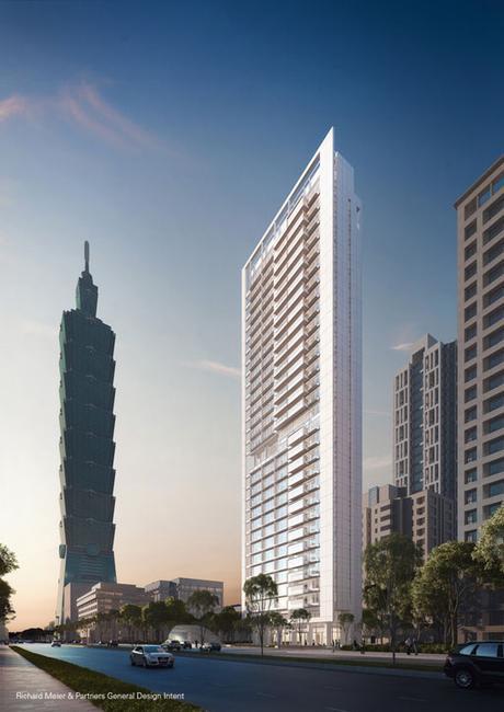 Xin-Yi Richard Meier TORRE RESIDENCIAL XIN-YI EN TAIPEI POR RICHARD MEIER