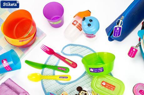 stickets para marcar ropa infantil