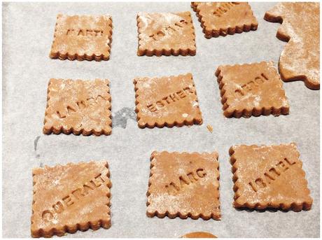 GALLETAS DE JENGIBRE